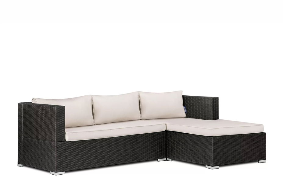 Kerti bútorgarnitúra 1 +1 +1 Nila (bézs + bézs)