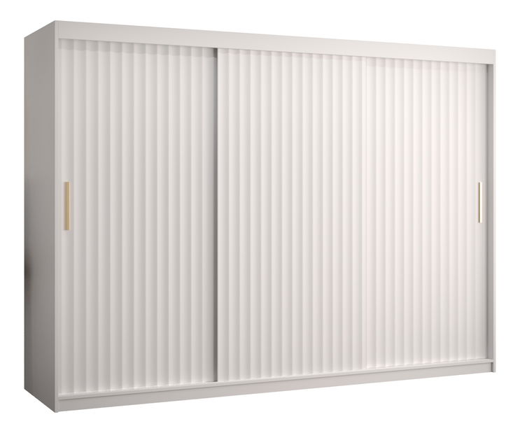 Šatníková skriňa 200 cm Riana Wa 1 200 (biela)