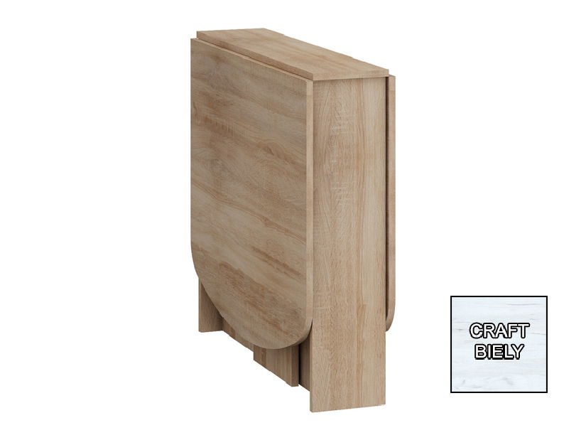 Jedálenský stôl Expert 2 B (pre 4 až 6 osôb) (craft biely) *výpredaj