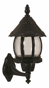 Iluminat de perete pentru exterior Dustin (Negru)