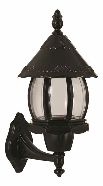 Iluminat de perete pentru exterior Dustin (Negru)