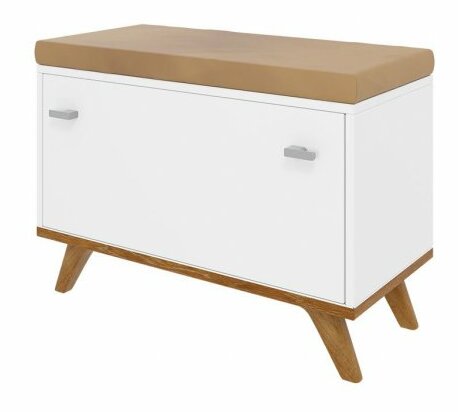 Pantofar Talbergia TN04 (Alb+Stejar craft auriu + baza 17)