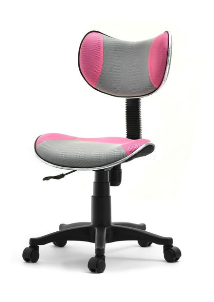 Kreslo Catty (sivoružová + čierna)