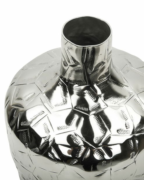 Vază ISHAS (39 cm) (argintiu)