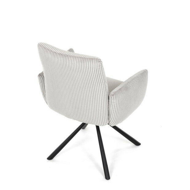 Jedálenská stolička Daston (krémová)