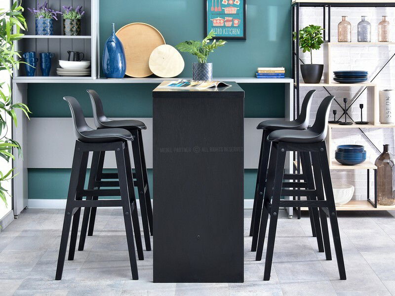 Stolička Evan (čierna)