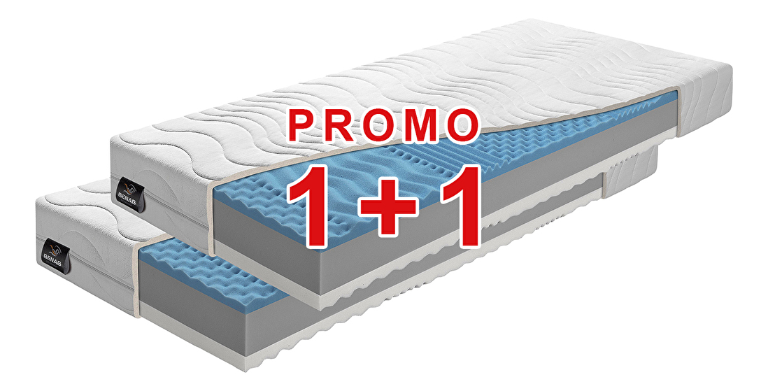 Saltea cu spumă Zero 200x90 cm *PROMOȚIE 1+1 (T4/T3) *vânzare stoc