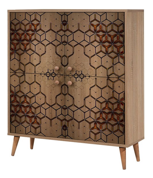 Dulap Maluxe 720 (Stejar sonoma)