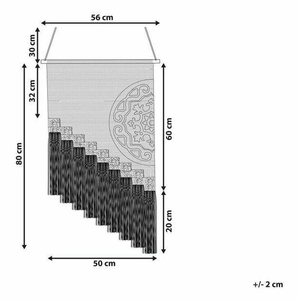 Decor de perete Nowza (multicolor)