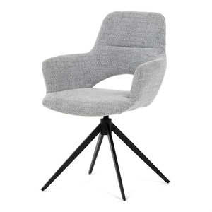 Jedálenská stolička Diamantal (sivá)