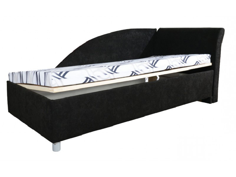 Jednostruki krevet 90 cm Pearline Plus (s podnicama, bez madraca) (D)