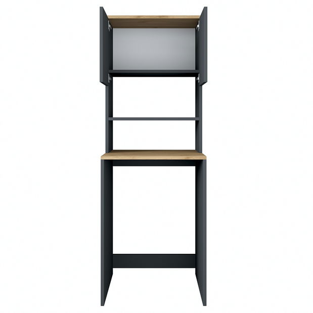 Kúpeľňová skrinka Karoline 101 (Orech + Antracit)