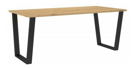 Étkezőasztal Carol 185x90 (artisan tölgy) (4-6 fő részére)