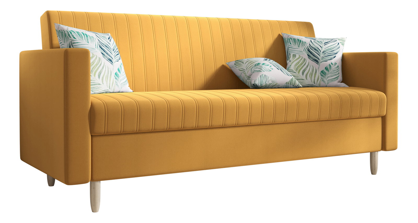 Háromszemélyes kanapé Meadow (sárga)