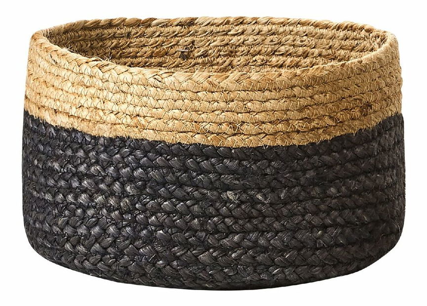 Set 3 ks úložných košov Jabza (prírodná)