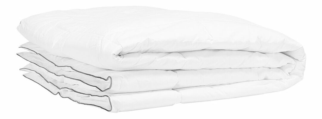 Pătură 135x200 cm RIJEKA (cotton) (alb)