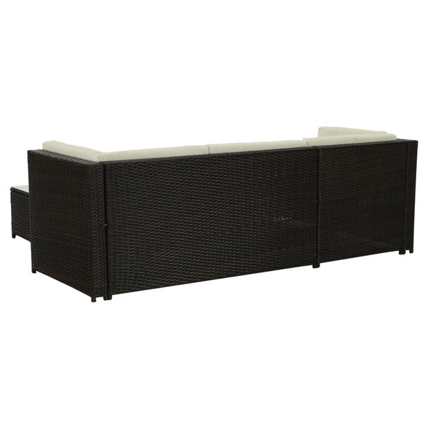 Záhradný nábytok Acrab (umelý ratan)