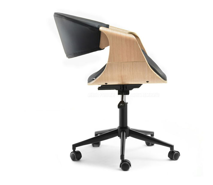 Scaun Rapido (stejar negru + negru)