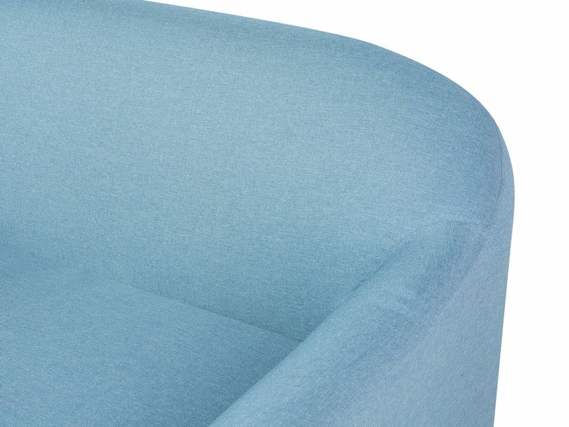 Háromszemélyes kanapé OSNOD (poliészter) (világoskék)