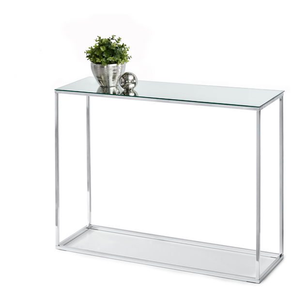 Măsuță consolă Bella Kons (crom)