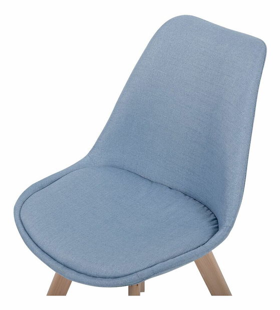 Set 2ks. jedálenských stoličiek Doha (svetlomodrá)