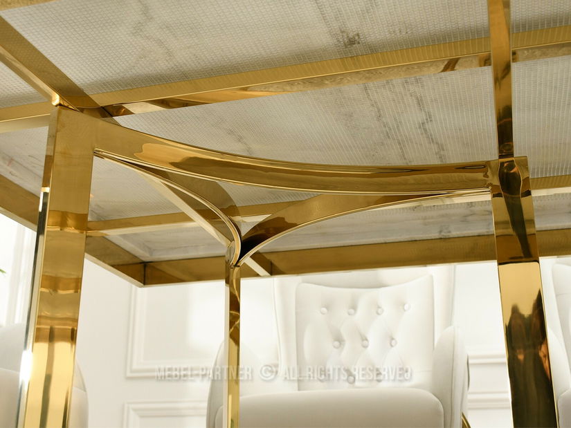 Étkezőasztal Alusion (márvány + arany)