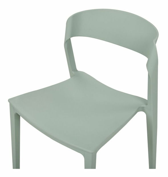 Set 2 ks jedálenských stoličiek Seasar (zelená) 