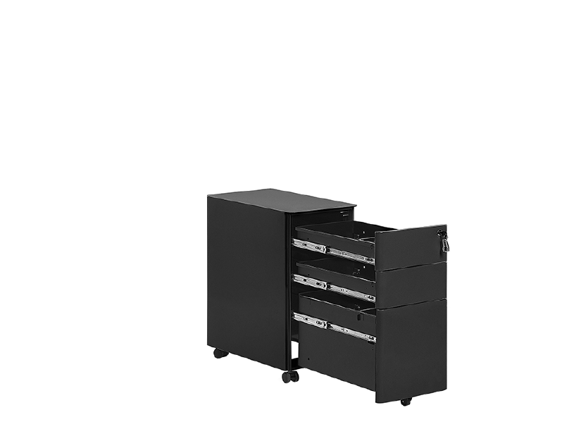 Komoda BALSAN (čierna)