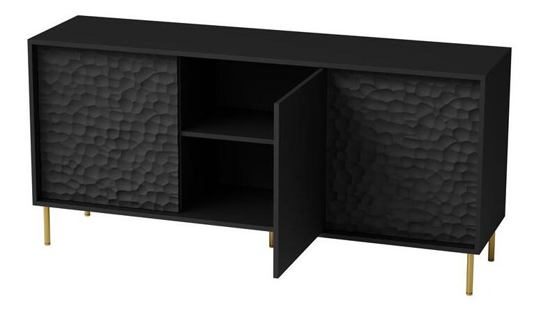 Ormarić Balle (crna + zlatna)