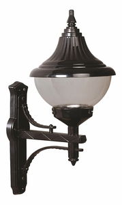 Iluminat de perete pentru exterior Hadi (Negru)