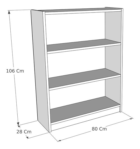 Raft Holly (Gri închis)