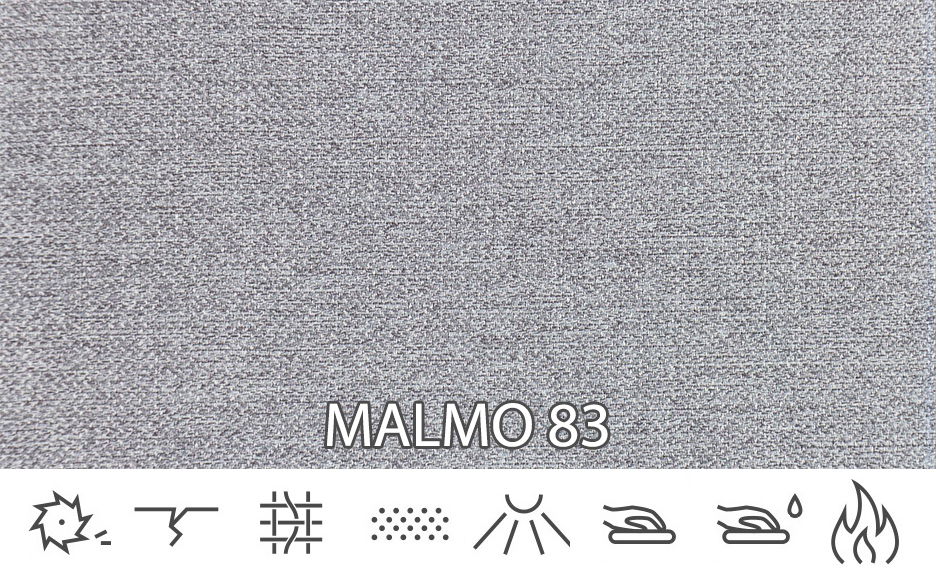 Canapea două locuri Louis (gri deschis)