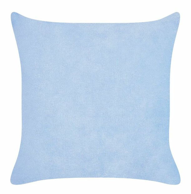 Sada 2 ozdobných vankúšov 43 x 43 cm Milie (modrá)