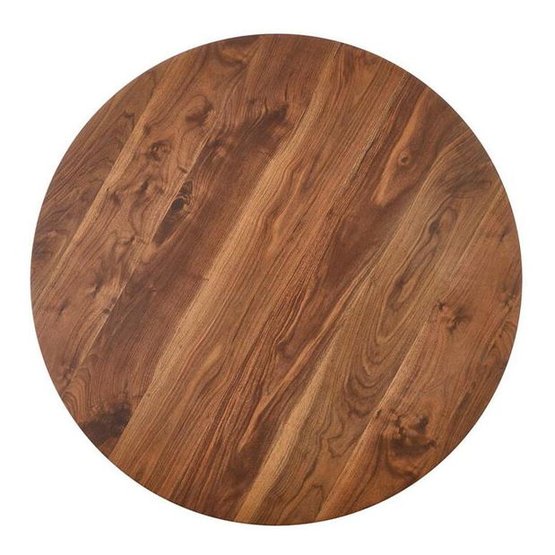 Étkezőasztal Domingo (dió + arany) (3 személyre)