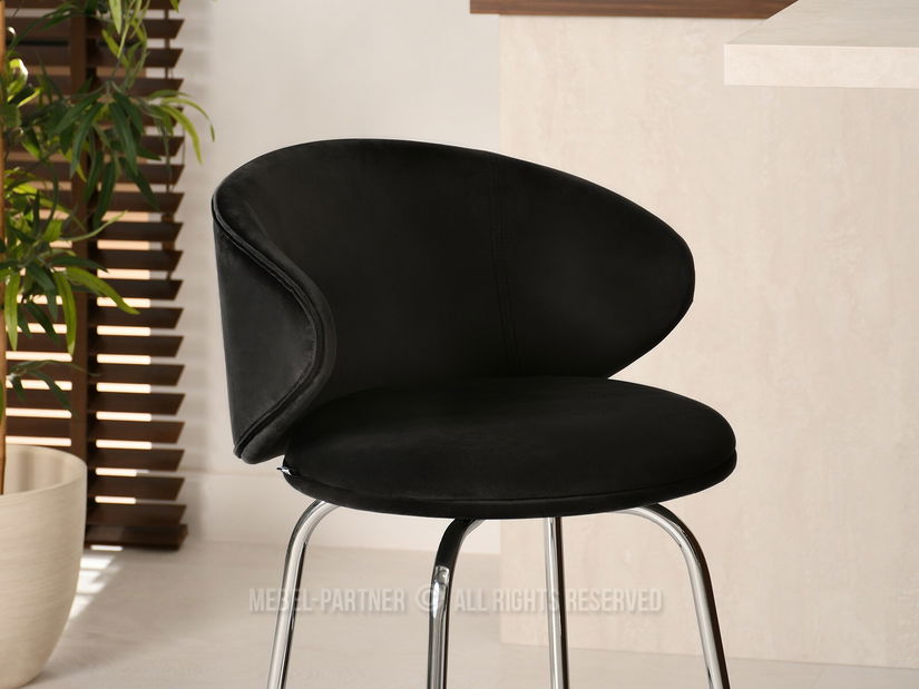 Stolička Jared (čierna)