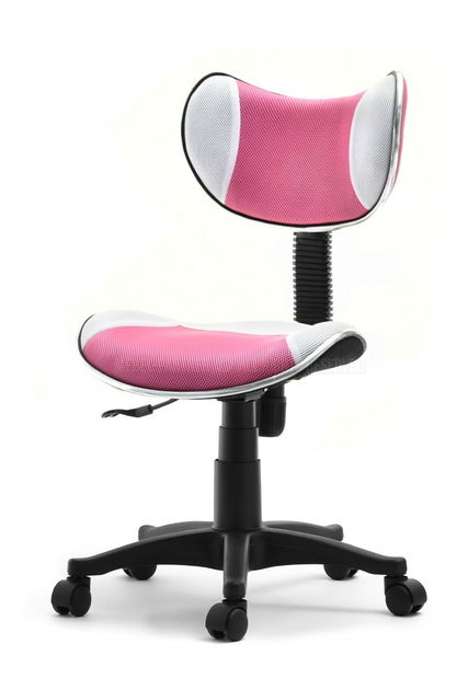 Stolička Catty (ružovobiela + čierna)