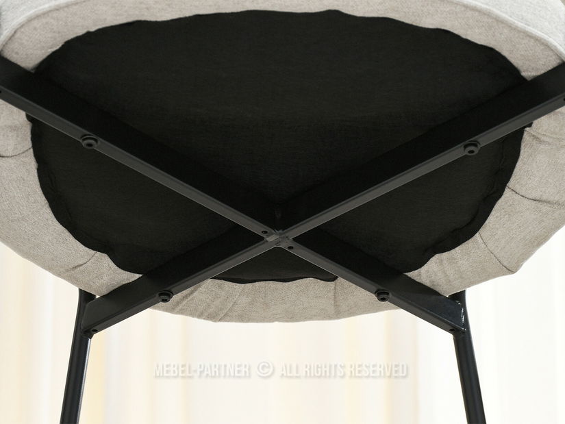 Scaun sufragerie Oficina (bej + negru)