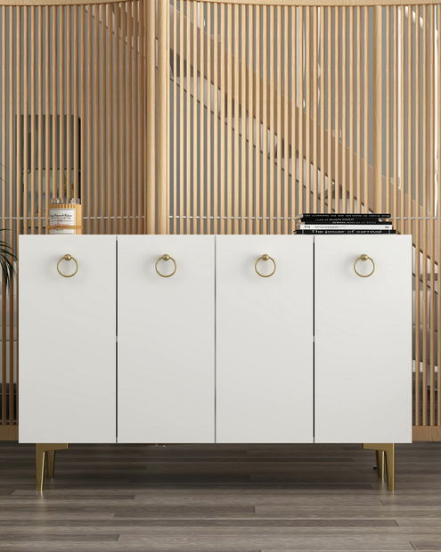 Skrinka Efia (biela + zlatá)