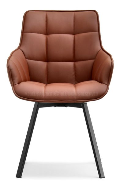 Stolička Aranbura (hnedá + čierna)