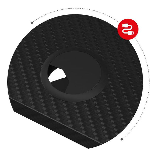 Elektricky nastaviteľný PC stolík Hyperion 8.2 (čierna)