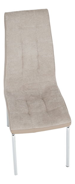 Scaun de sufragerie Gernada new (bej + Crom)