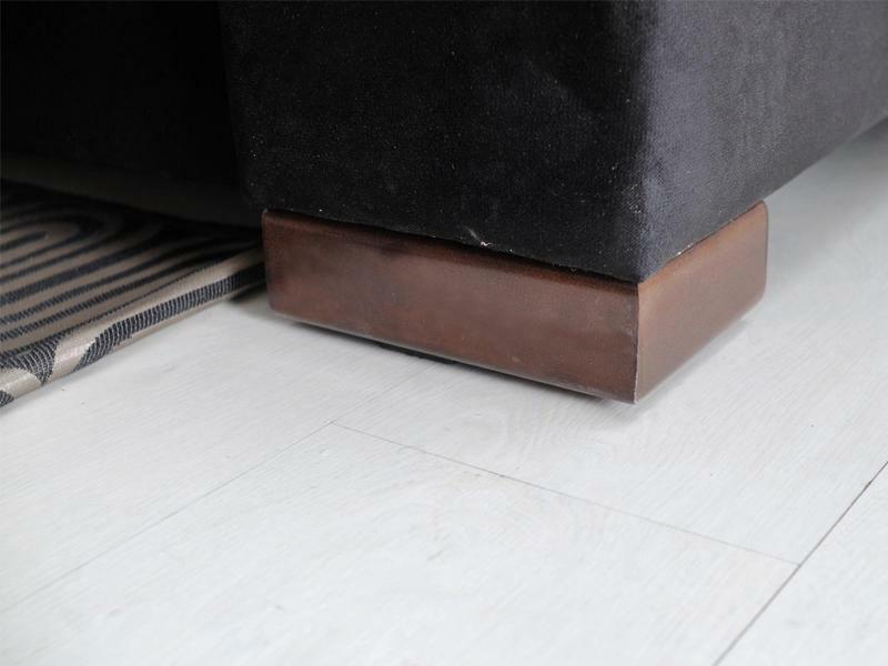 Canapea Canapea trei locuri Taskent (negru)