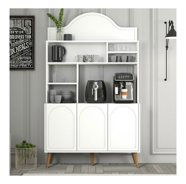 Kuhinjski ormar Lyantela 120 (bijeli orah)