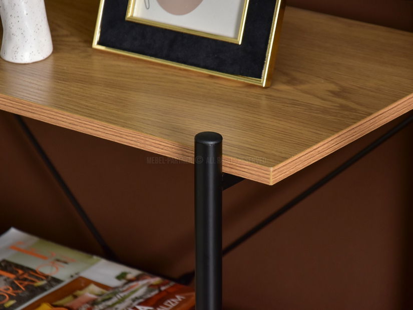 Regál Almasa A2 (fehér márvány + fekete)