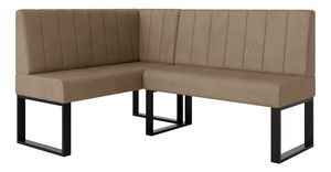 Bancă de colț Mondeo 130x170 (bej închis) (S)