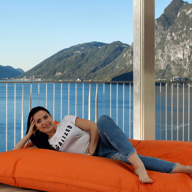 Vreća za sjedenje Gelato (narančasta)