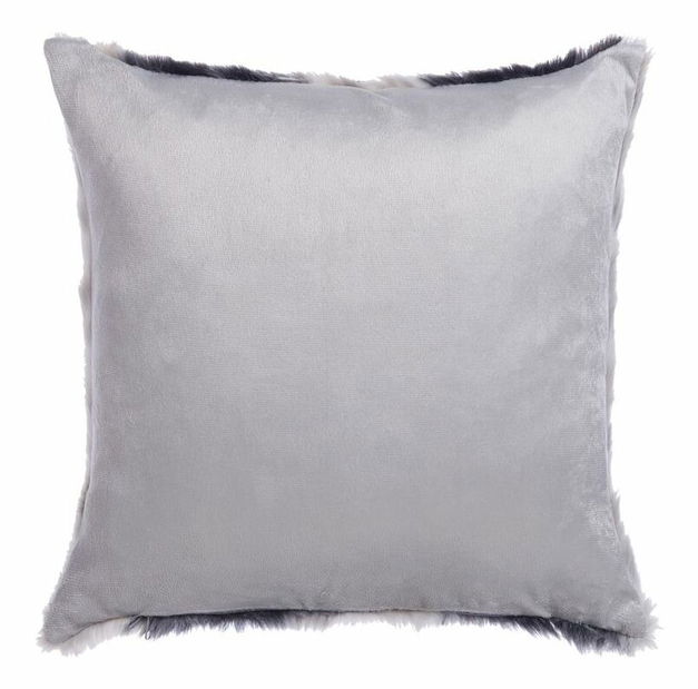 Sada 2 ozdobných vankúšov 45 x 45 cm Horde (sivá)