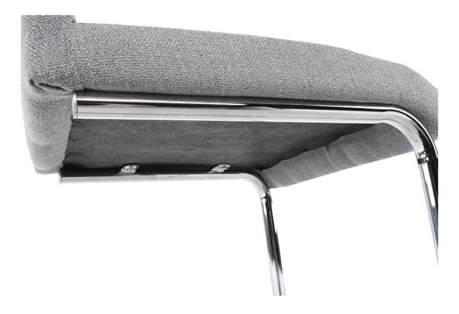 Jedálenská stolička Allyn (svetlosivá)