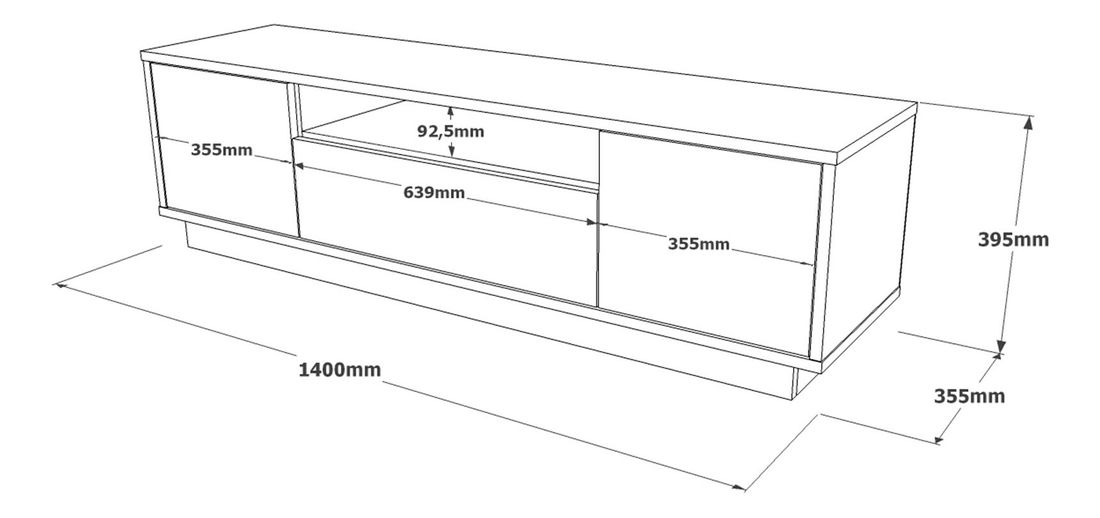 Masă TV/Dulap Love 4