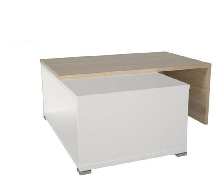 Dohányzóasztal Dron (sonoma tölgy + fehér)